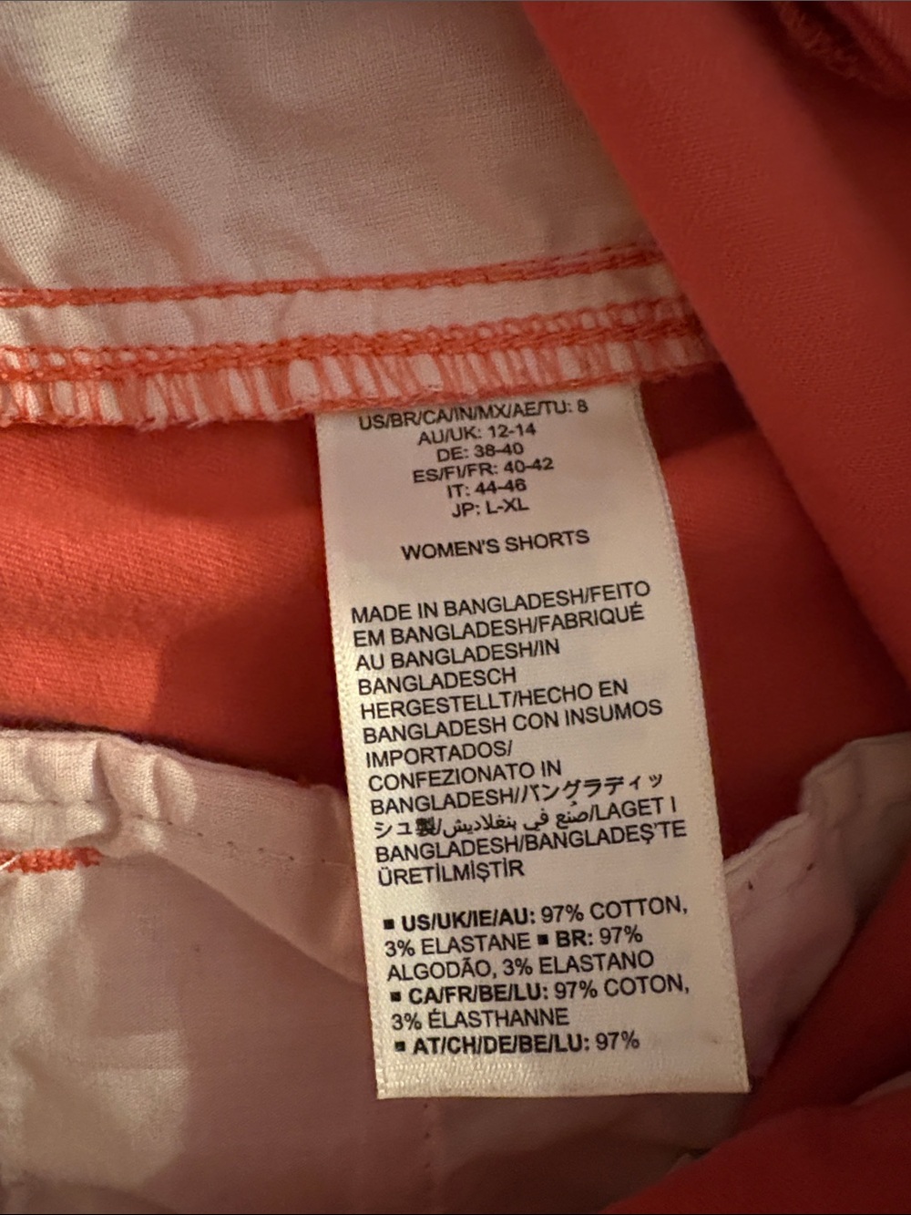 Coral Casual Chino Shorts - Picture 12 of 16